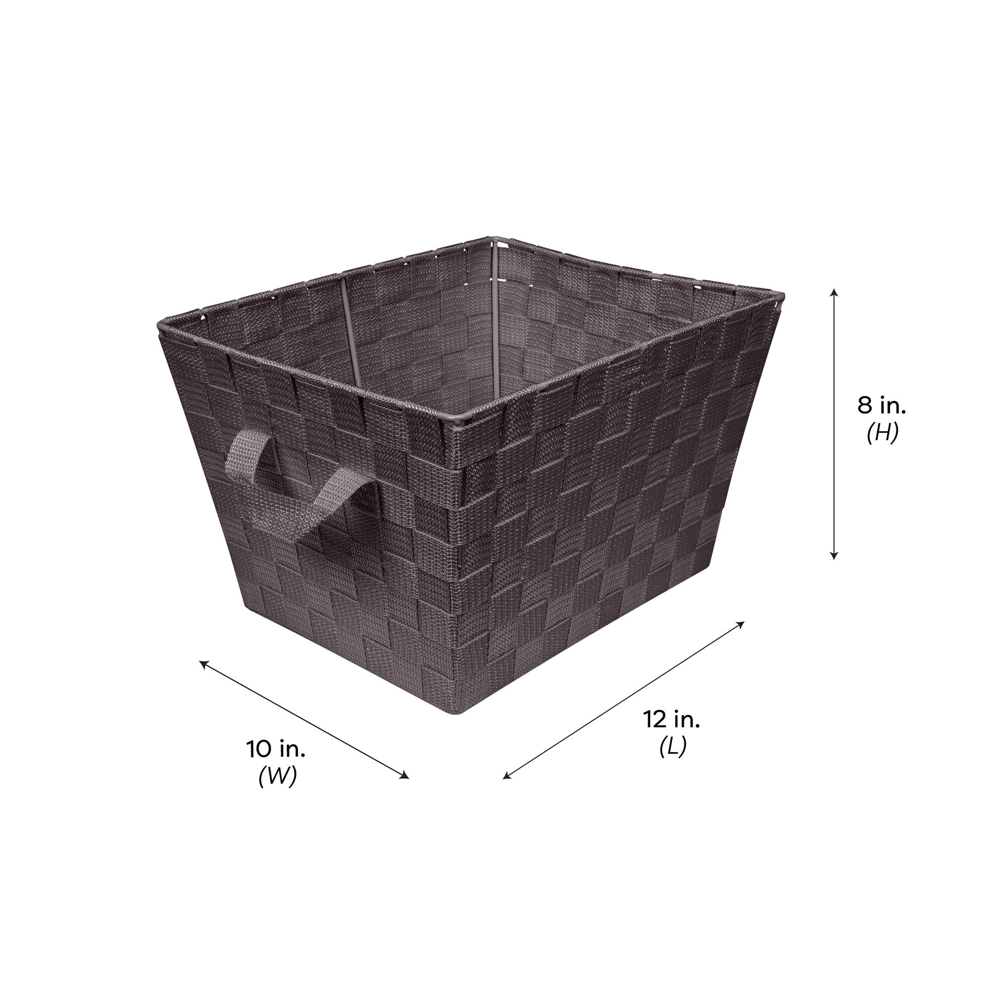 Simplify Small Woven Storage Bin